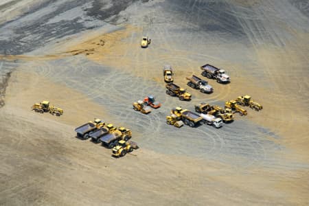 Aerial Image of TRUCK MUSTER