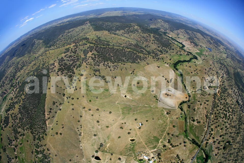 Aerial Image of Fisheye World