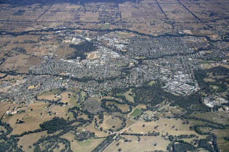 Aerial Image of WANGARATTA AREA, VICTORIA