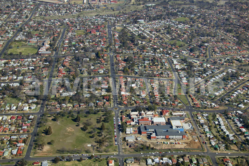 Aerial Image of Bathurst Hospital site