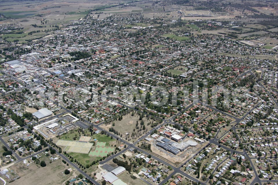 Aerial Image of Bathurst from the North