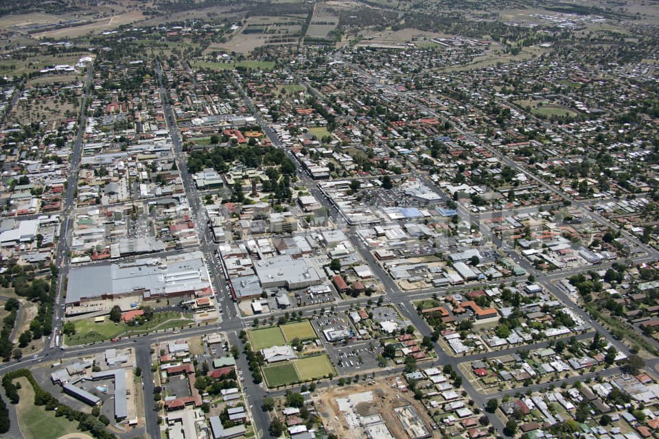 Aerial Image of Bathurst Town Centre