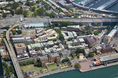 Aerial Image of THE ROCKS, SYDNEY