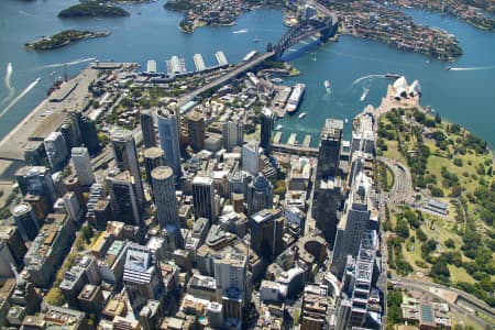 Aerial Image of SYDNEY. CITY ON THE HARBOUR.