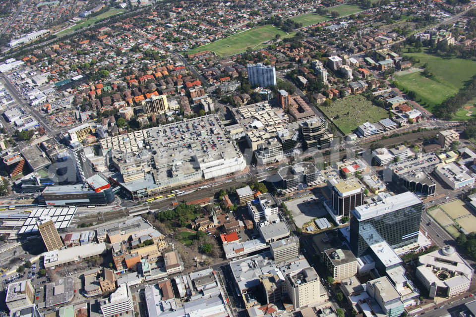 Aerial Image of Westfield Parramatta