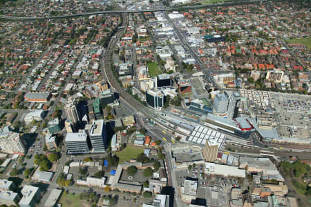Aerial Image of PARRAMATTA TRANSPORT INTERCHANGE