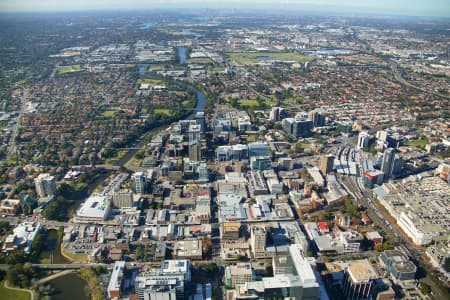 Aerial Image of PARRAMATTA ALL THE WAY TO SYDNEY