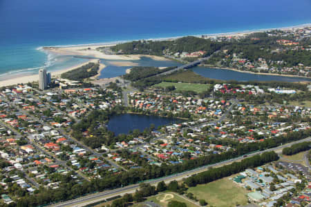 Aerial Image of PALM BEACH AND CURRUMBIN