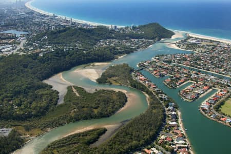 Aerial Image of TALLEBUDGERA CREEK TO BURLEIGH