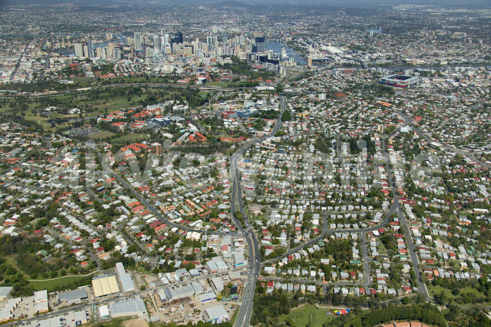 Aerial Image of Kelvin Grove, Brisbane