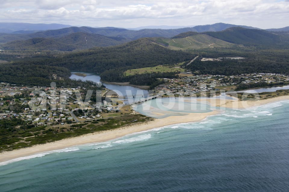 Aerial Image of Scamander, Tasmania