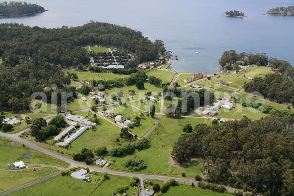 Aerial Image of Port Arthur, Tasmania