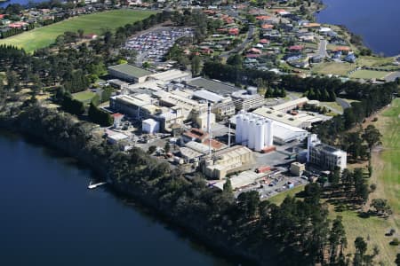 Aerial Image of CADBURY CHOCOLATE FACTORY, HOBART