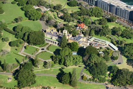Aerial Image of GOVERNMENT HOUSE.