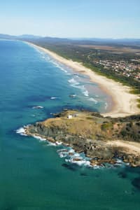 Aerial Image of TACKING POINT AND LIGHTHOUSE BEACH