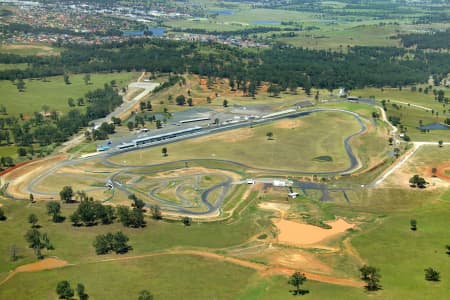 Aerial Image of ORAN PARK RACEWAY.