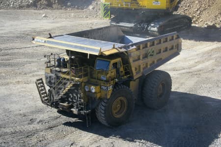 Aerial Image of MINING TRUCK