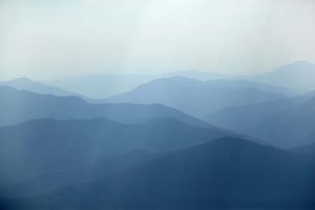 Aerial Image of MISTY MOUNTAIN SHOT