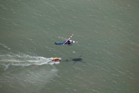Aerial Image of RESCUE HELICOPTER