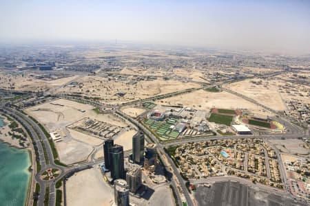 Aerial Image of DOHA SPORTS PRECINCT.
