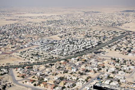 Aerial Image of SUBURBAN DOHA.