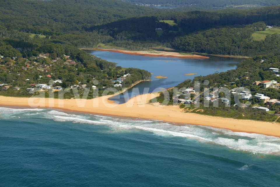 Aerial Image of McMasters Beach and Copacabana Beach