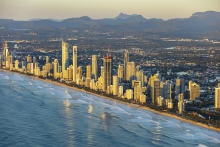 Aerial Image of SURFERS PARADISE SUNRISE