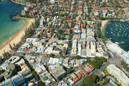 Aerial Image of MANLY CBD