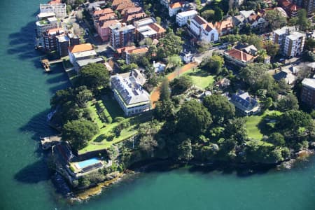 Aerial Image of KIRRIBILLI HOUSE AND ADMIRALTY HOUSE