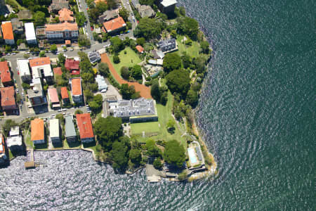 Aerial Image of KIRRIBILLI POINT CLOSEUP