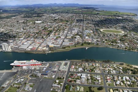 Aerial Image of DEVONPORT OVERVIEW