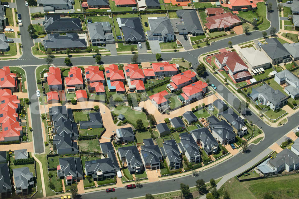 Aerial Image of New Sydney Suburbia