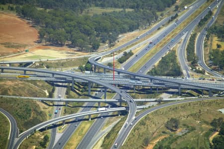 Aerial Image of THE LIGHT HORSE INTERCHANGE, EASTERN CREEK.