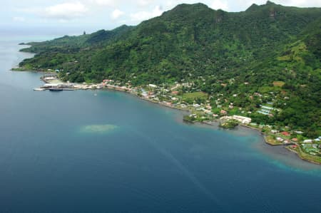 Aerial Image of LEVUKA, FIJI