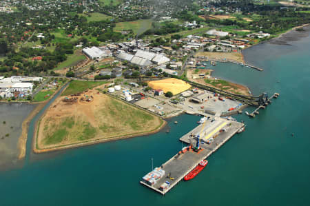 Aerial Image of THE PORT OF LAUTOKA