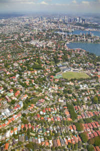 Aerial Image of BELLEVUE HILL TO SYDNEY CITY.