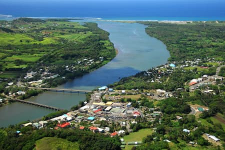 Aerial Image of SIGATOKA TO THE SEA