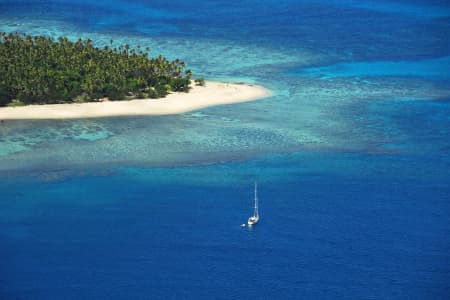 Aerial Image of TROPICAL MOORING IN FIJI