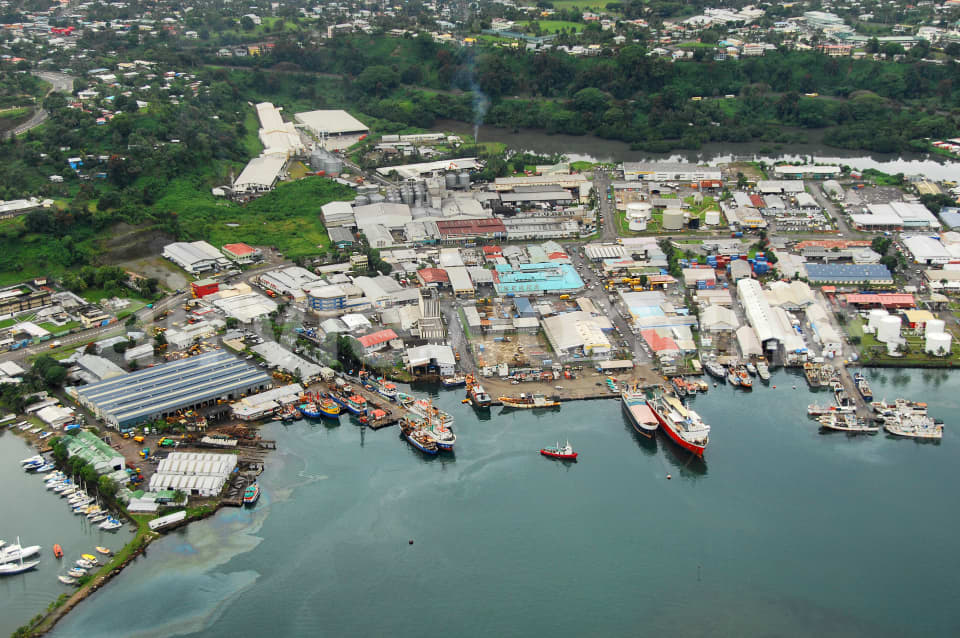 Aerial Image of Suva Docklands Fiji