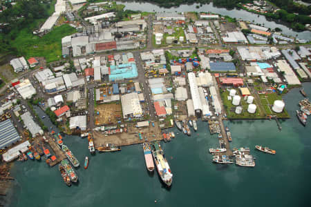 Aerial Image of SUVA BAY, FIJI