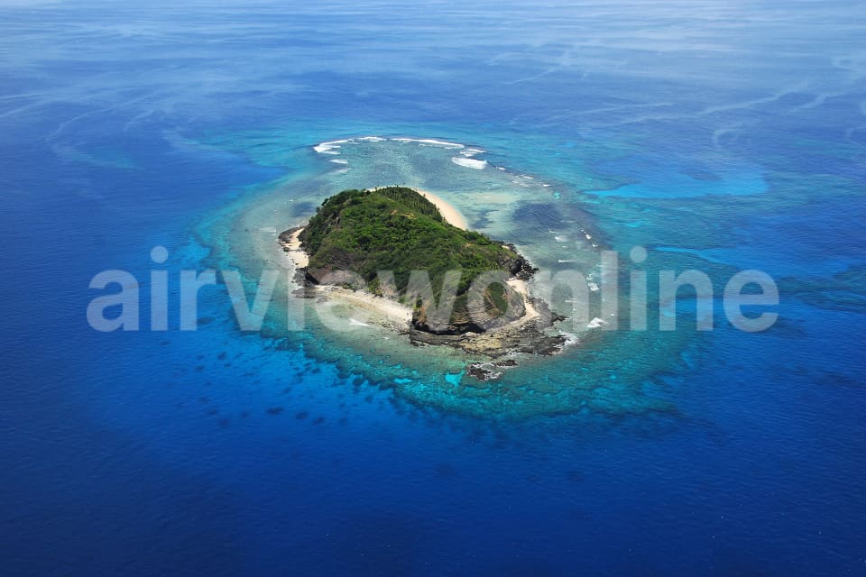 Aerial Image of Fiji Island