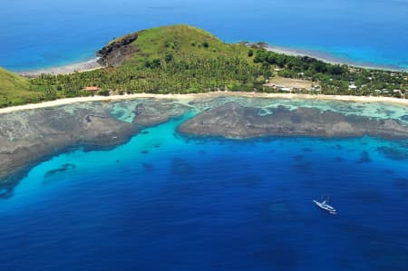 Aerial Image of YANUYA ISLAND, FIJI