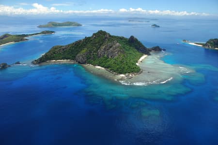 Aerial Image of MONU ISLAND, FIJI
