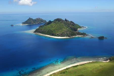 Aerial Image of YANUYA,  MONU AND MONURIKI ISLANDS