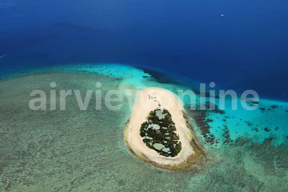 Aerial Image of Mamanuca Islands, Fiji