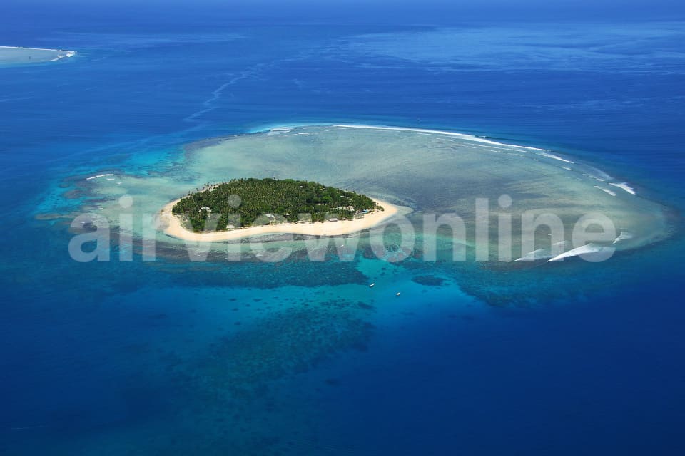Aerial Image of Tavarua Island