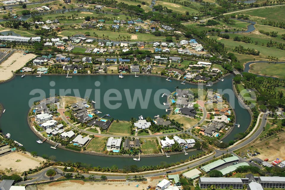 Aerial Image of Denarau Island - The Cove