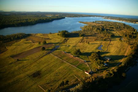 Aerial Image of FARMS ON THE COAST