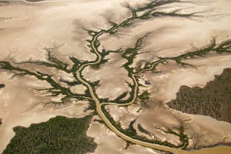 Aerial Image of CHANNEL AND TRIBUTARIES.