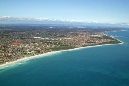 Aerial Image of SWANBOURNE BEACH PERTH